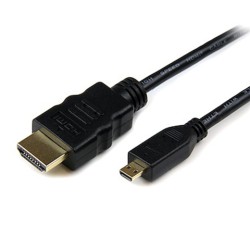 CABLE CONEXION STARTECH A8400GI HDMI A MICRO HDMI MACHO/MACHO 3 METROS COLOR NEGRO