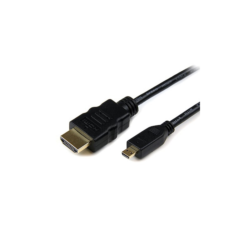 CABLE CONEXION STARTECH A8400GI HDMI A MICRO HDMI MACHO/MACHO 3 METROS COLOR NEGRO