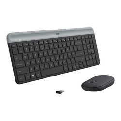 TECLADO INALAMBRICO LOGITECH MK470 NEGRO KIT CON MOUSE