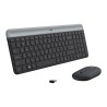 TECLADO INALAMBRICO LOGITECH MK470 NEGRO KIT CON MOUSE