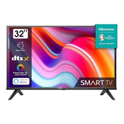 PANTALLA HISENSE A4KV 32" SMART TV 1366X768 HD WIFI