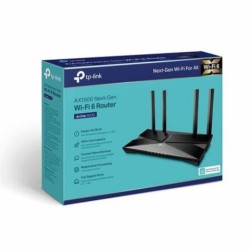 ROUTER WIFI TP-LINK ARCHER AX10 WIFI 6 DOBLE BANDA 5 GHZ 4 ANTENAS