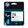 CARTUCHO INKJET HP 712 3ED71A NEGRO 80ML AMPLIO FORMATO