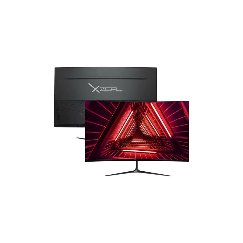 MONITOR CURVO XZEAL XZMXZ43B FULL HD 16.9" GAMMER  COLOR NEGRO