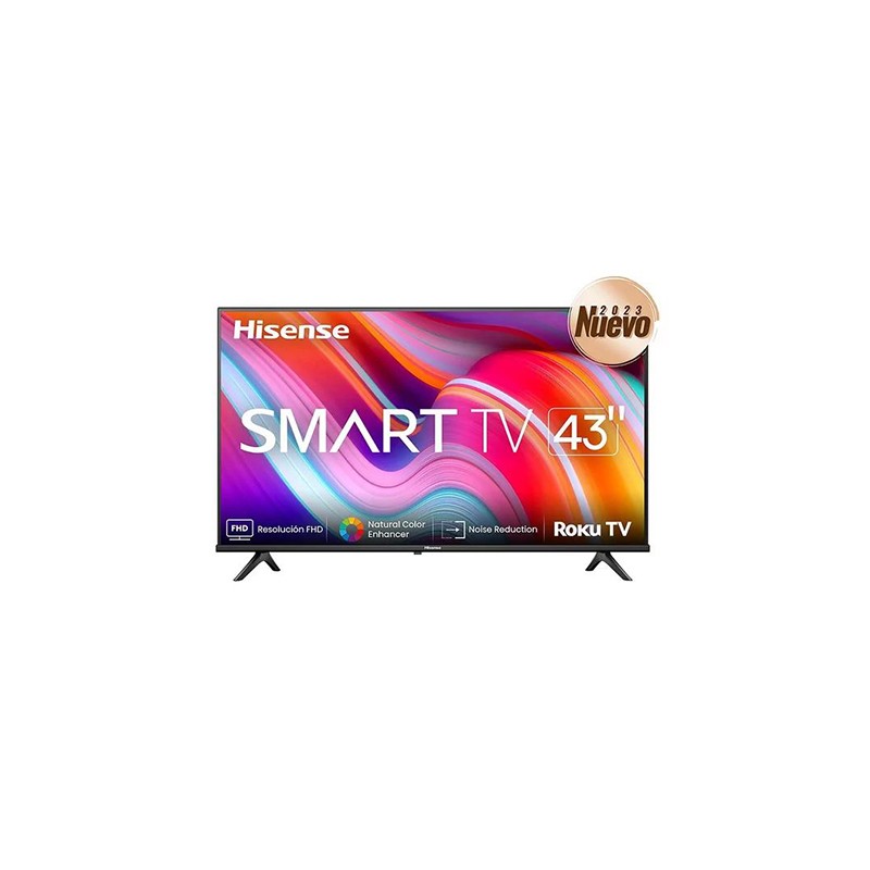 PANTALLA HISENSE 43A4KR 43 PULGADAS 4K SMART FHD ROKU TV