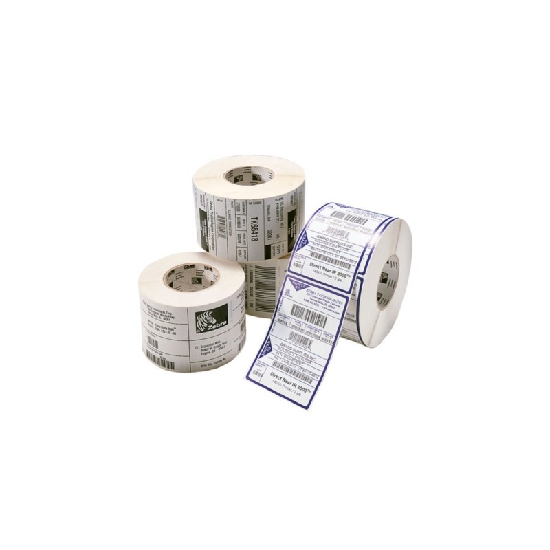 ETIQUETA TERMICA ZEBRA TD 4X6IN Z PERFORM 1000D ROLLO BLANCO BRILLANTE