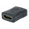 ADAPTADOR COPLE MANHATTAN A02018K HDMI HEMBRA A  HEMBRA NEGRO NEGRO