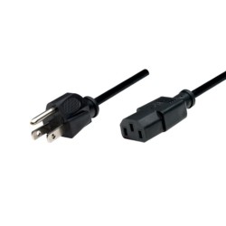 CABLE CONEXION ELECTRICA ESTANDARD MANHATTAN 300179 PARA PC 1.8 METROS