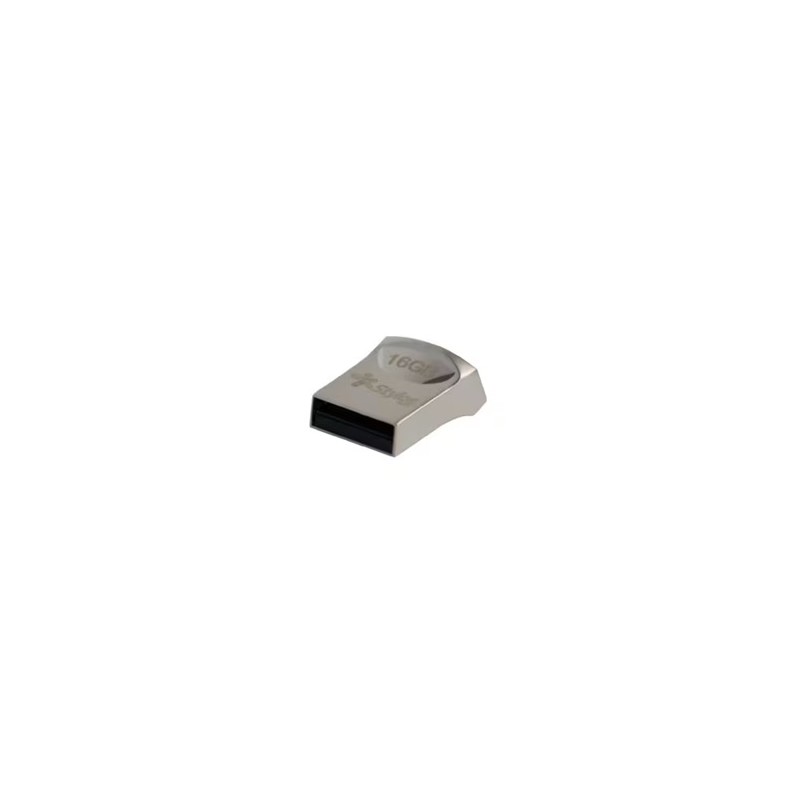 MEMORIA USB-A STYLOS ST125 STMUS42S 16 GB METALICA MINI