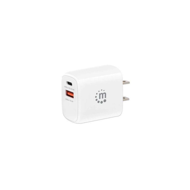 CARGADOR MANHATTAN UNIVERSAL 406291 20W USB-A Y USB-C