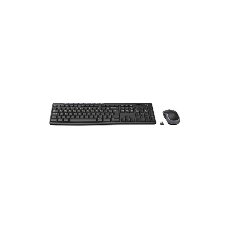 TECLADO INALAMBRICO LOGITECH MK270  NEGRO KIT CON MOUSE