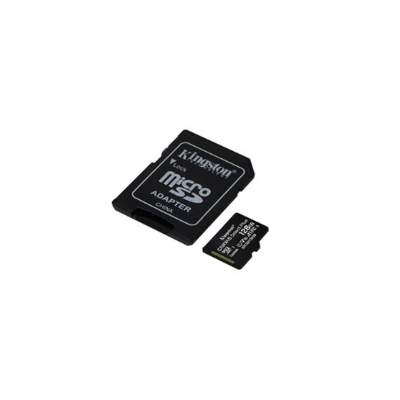 MEMORIA MICRO SD KINGSTON SDCS2 128G CLASE 10 CON ADAPTADOR