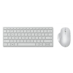TECLADO BLUETOOTH MICROSOFT COMPACT DESIGNER GLACIAR KIT CON MOUSE