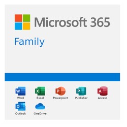 SOFTWARE MICROSOFT 365 FAMILY ESD LICENCIA ANUAL DESCARGABLE