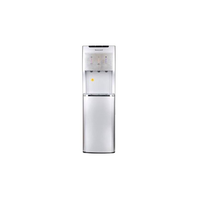 DISPENSADOR DE AGUA CON GARRAFON OCULTO HONEYWELL HWBL1013S PLATA