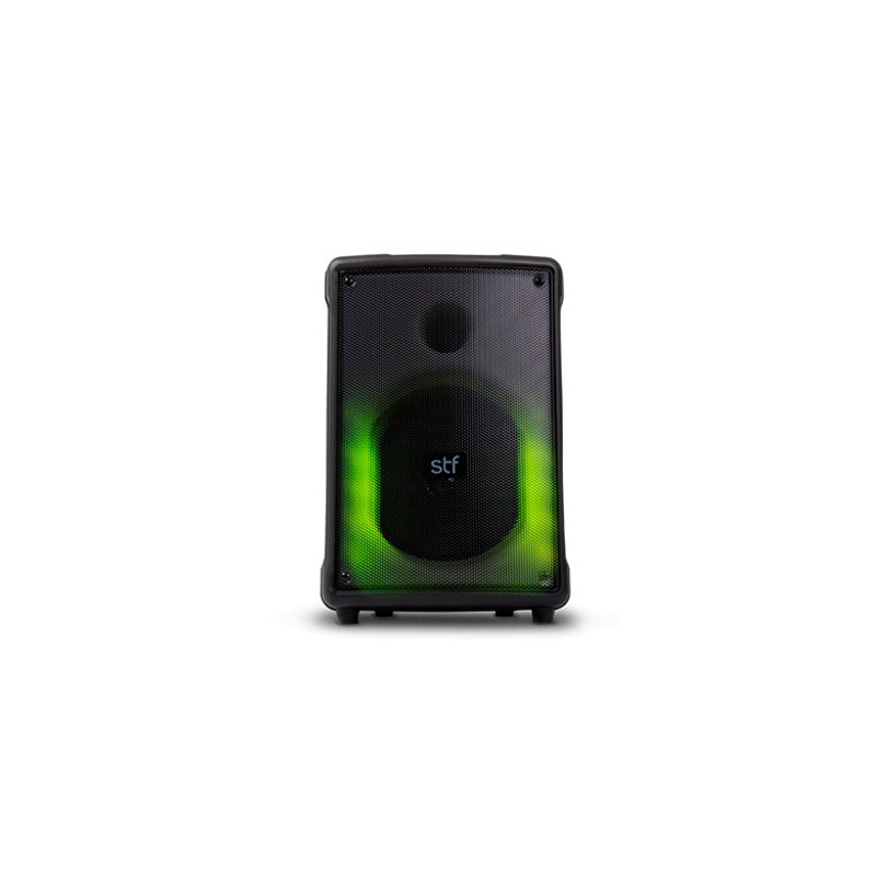BOCINA STF CYCLOPS ST-S16956 8" CON LUZ LED Y MICROFONO INALAMBRICO