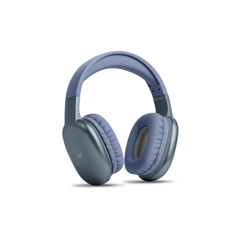 AUDIFONO DIADEMA TRUE WIRELESS STF AURUM ST-H16468 COLOR AZUL