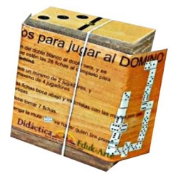 JUEGO EDUCATIVO EDUK-ARTE DOMINO ECONOMICO DOEM BLISTER CLASICO