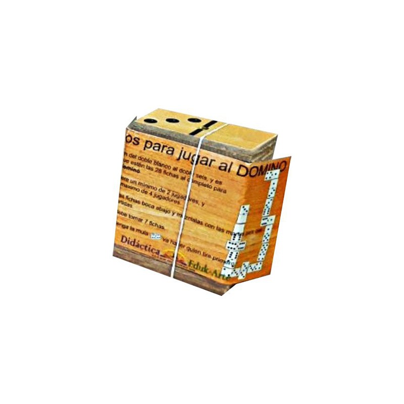 JUEGO EDUCATIVO EDUK-ARTE DOMINO ECONOMICO DOEM BLISTER CLASICO