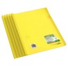 FOLDER CON BARRA BARRILITO QC1A AMARILLO TRANSPARENTE