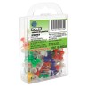 PINS PARA CORCHO BARRILITO PIN13 COLORES SURTIDOS PAQUETE CON 100