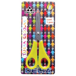 TIJERA ESCOLAR DELTA ACERO INOXIDABLE D-10  4.5 PULGADAS