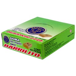 BORRADOR BARRILITO BM40 DE MIGAJON PARA LAPIZ PIEZA
