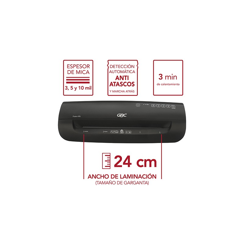ENMICADORA CARTA GBC FUSION 65L P6661 24 CMS