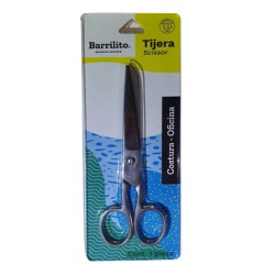 TIJERA BARRILITO ACERO FORJADO 6 PULGADAS 8642-6CN PARA USO EN OFICINA Y COSTURA