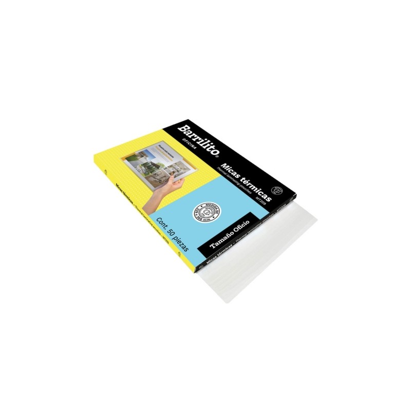 MICA PARA ENMICADORA OFICIO BARRILITO MT209 8 ML CAJA CON 50