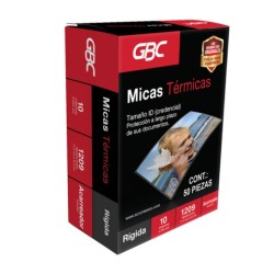 MICA PARA ENMICADORA 11.5X8 CMS GBC M130226 10 ML CAJA CON 100