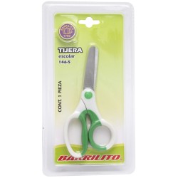 TIJERA ESCOLAR BARRILITO ACERO INOXIDABLE 5 PULGADAS 146-5