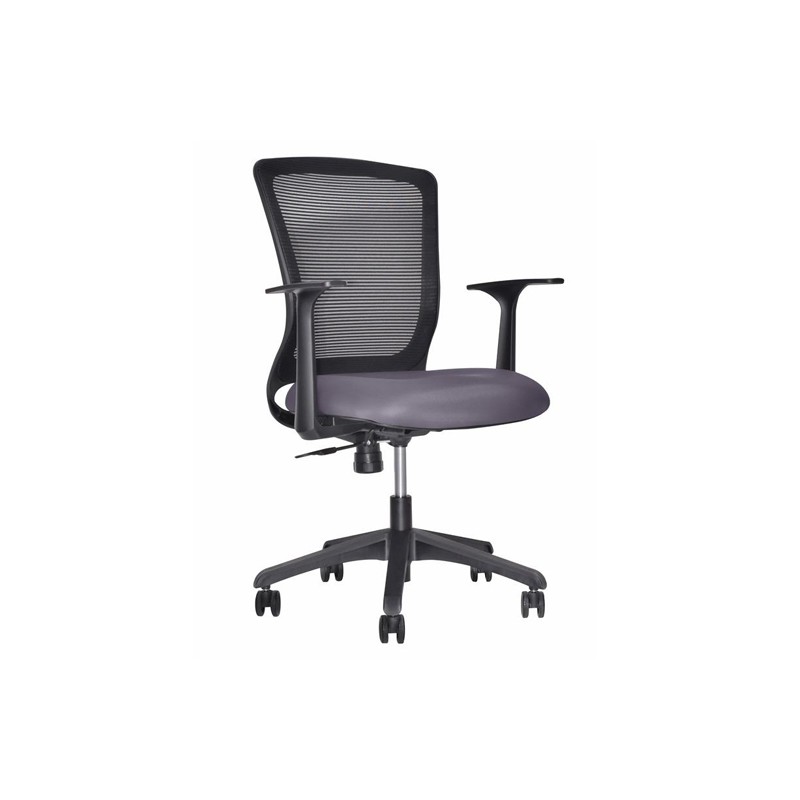 SILLA EJECUTIVA OMEGA VERSA AL-2632N RESPALDO MALLA NEGRO