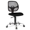 SILLA SECRETARIAL MACRO VERSA AL-418C RESPALDO MALLA NEGRO ESTRELLA CROMO