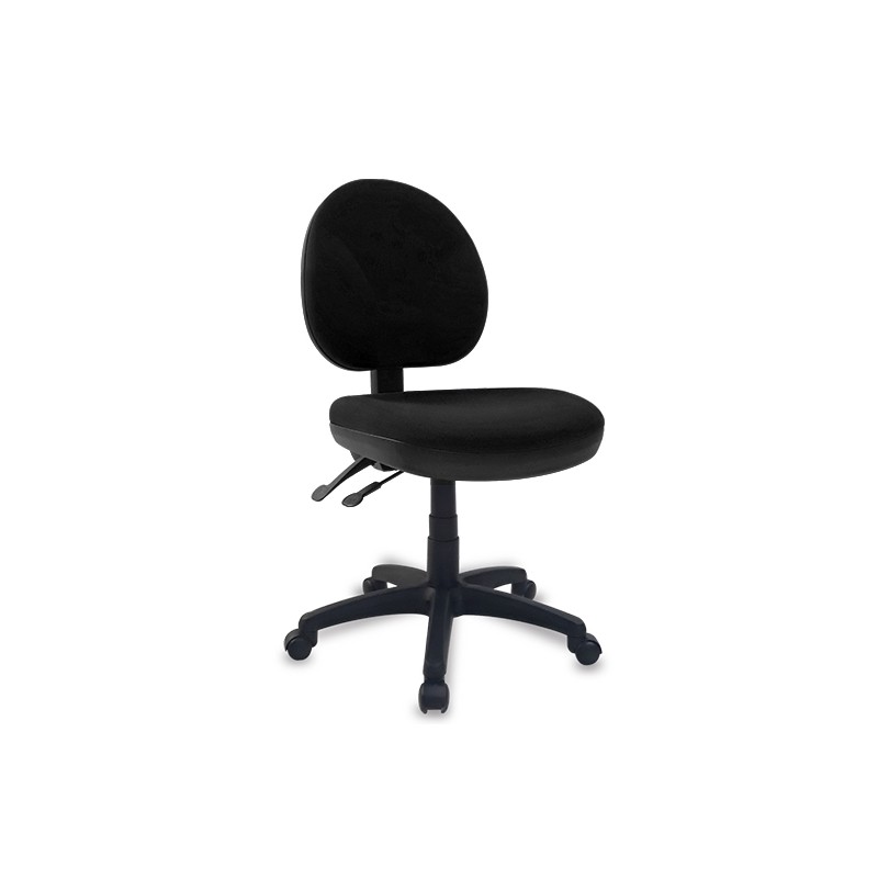SILLA OPERATIVA STUDIO VERSA AL-440 TAPIZ COLOR NEGRO