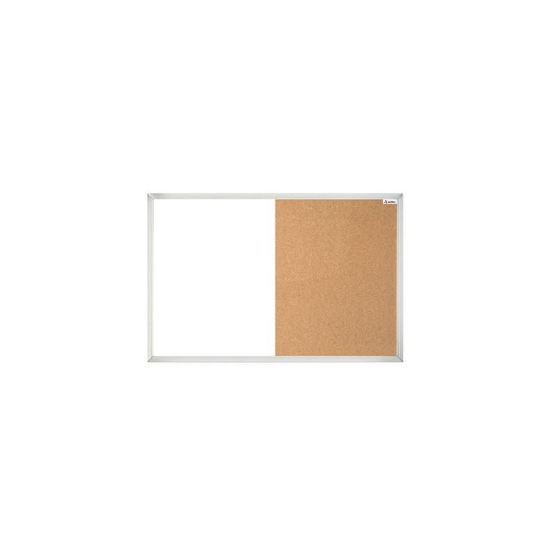 PIZARRON MIXTO BLANCO/CORCHO ALFRA WHITE STAR 90X120 CENTIMETROS