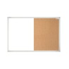 PIZARRON MIXTO BLANCO/CORCHO ALFRA WHITE STAR 90X120 CENTIMETROS