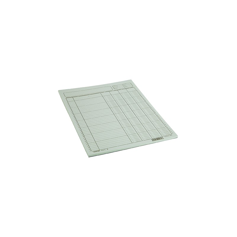 FORMA TECNOFORM  704-C TABULAR CARTA  4 COLUMNAS Y CONCEPTO BLOCK CON 50 HOJAS