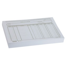 FORMA TECNOFORM  120 TARJETA CLIENTES 5X8 PULGADAS PAQUETE CON 100