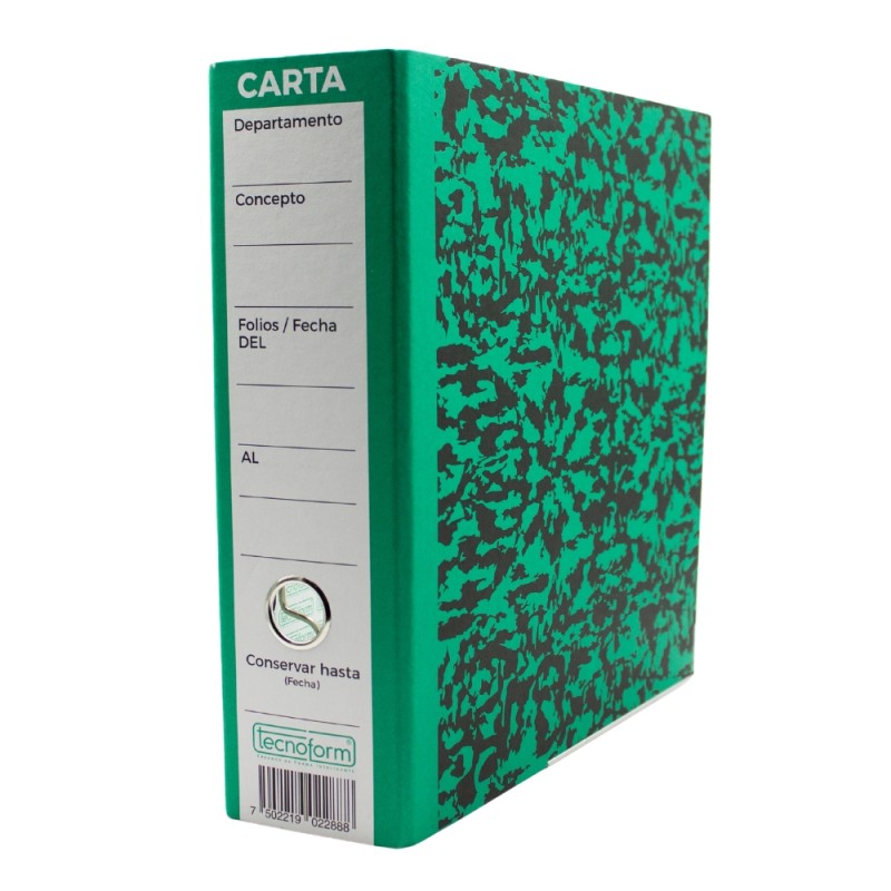 RECOPILADOR TECNOFORM FRESH GREEN RC1 CARTA VERDE