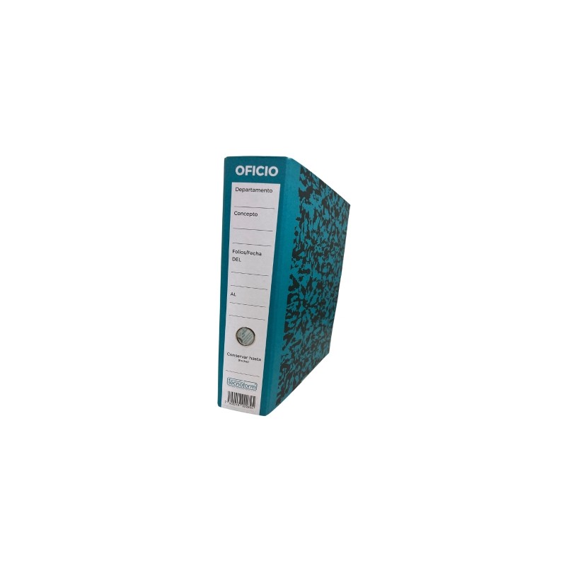 RECOPILADOR TECNOFORM DEEP BLUE OFICIO AZUL AQUA