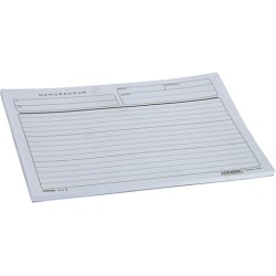 FORMA TECNOFORM  204 MEMORANDUM (ESCRITURA A MANO) 1/2 CARTA BLOCK CON 50 HOJAS