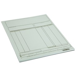 FORMA TECNOFORM  403 POLIZA CHEQUE ESCRITURA A MAQUINA CARTA BLOCK CON 25 JUEGOS