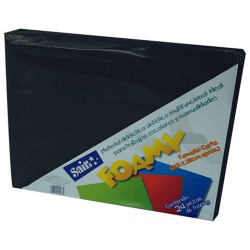 HOJA FOMI TAMAÑO CARTA 477331 NEGRO #31 28X21.5CM PAQUETE CON 24