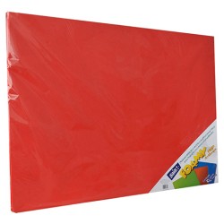 HOJA FOMI SAIRA LISO 43X56 CMS 477301 ROJO #01 PAQUETE CON 10 PIEZAS