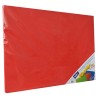 HOJA FOMI SAIRA LISO 43X56 CMS 477301 ROJO #01 PAQUETE CON 10 PIEZAS