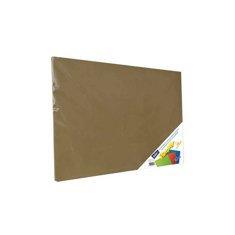 HOJA FOMI SAIRA LISO 43X56 CMS 477315 CAFE #15 PAQUETE CON 10 PIEZAS