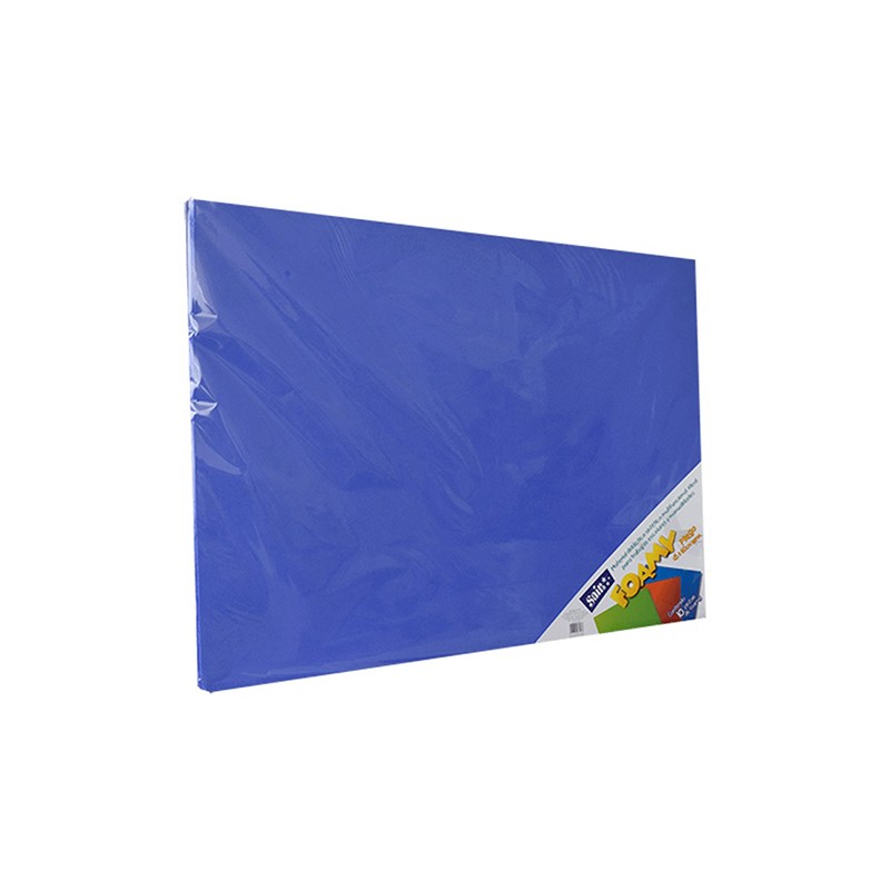 HOJA FOMI SAIRA FOMI 43X56 CMS 477327 AZUL MARINO #27 PAQUETE CON 10 PIEZAS