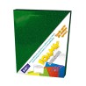 HOJA FOMI SAIRA DIAMANTADO TAMAÑO CARTA 478004 VERDE BANDERA #04 PAQUETE CON 10 PIEZAS