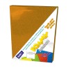 HOJA FOMI SAIRA DIAMANTADO TAMAÑO CARTA 478020 COBRE #20 PAQUETE CON 10 PIEZAS